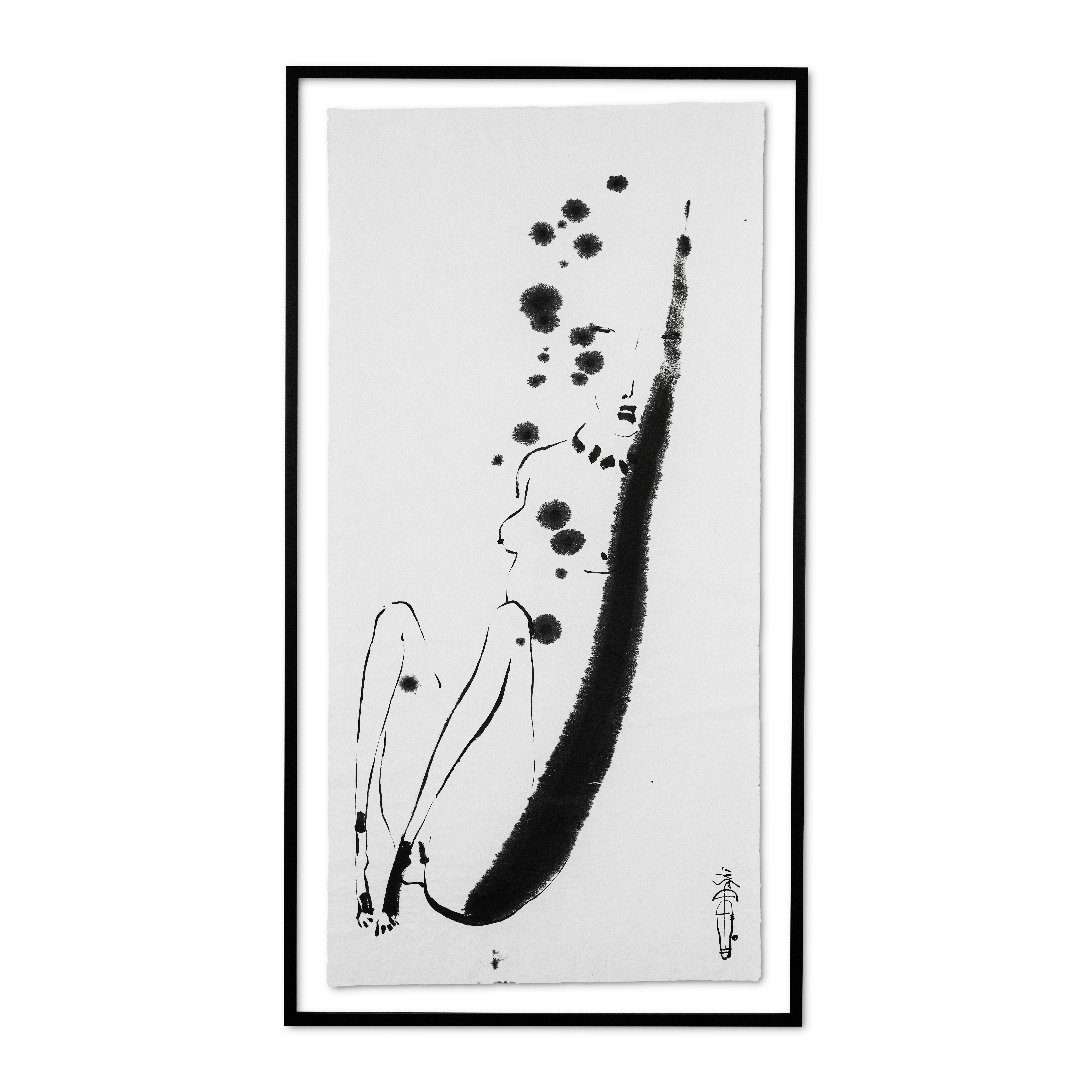 Graphic work with ink on rice paper