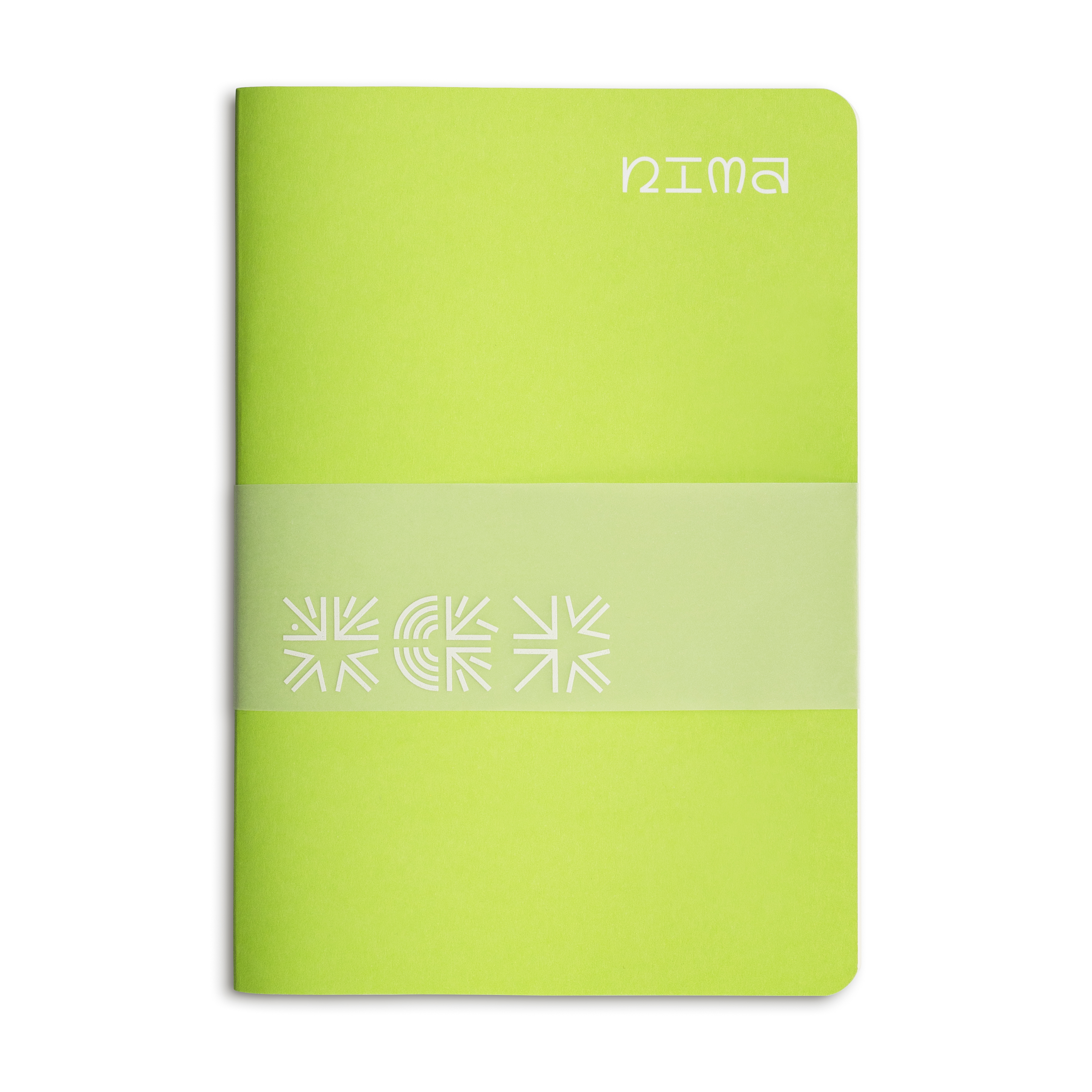 NIMA green notebook