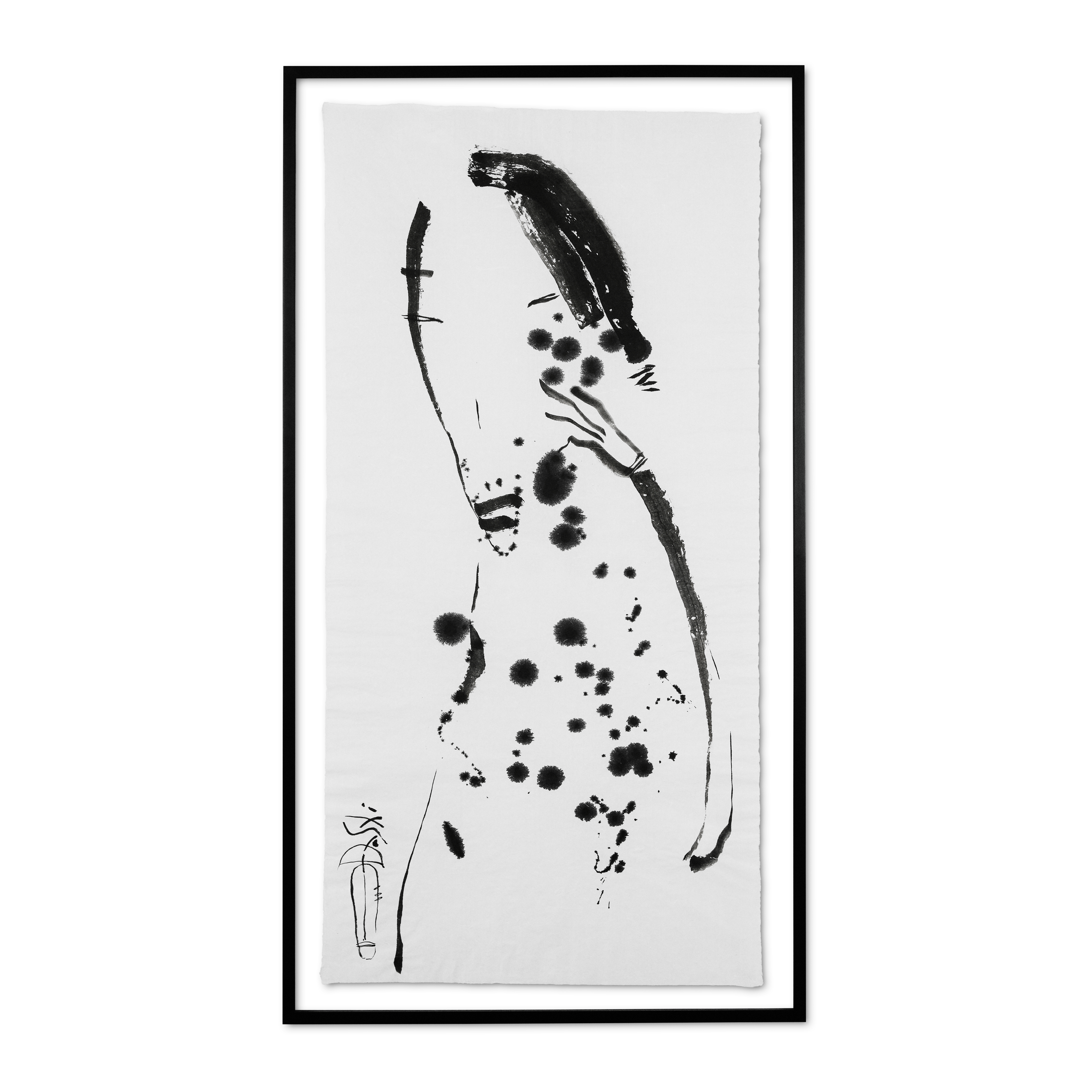  Graphic work with ink on rice paper