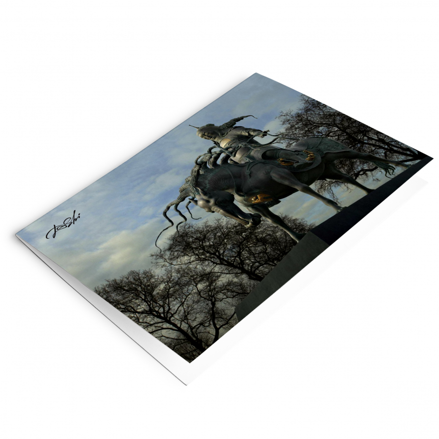 Postcard "Chingiskhan"