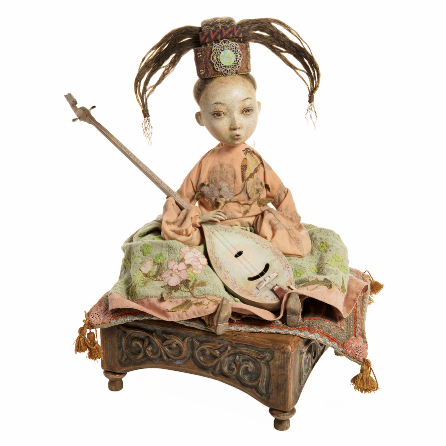 Girl with Morin Khuur